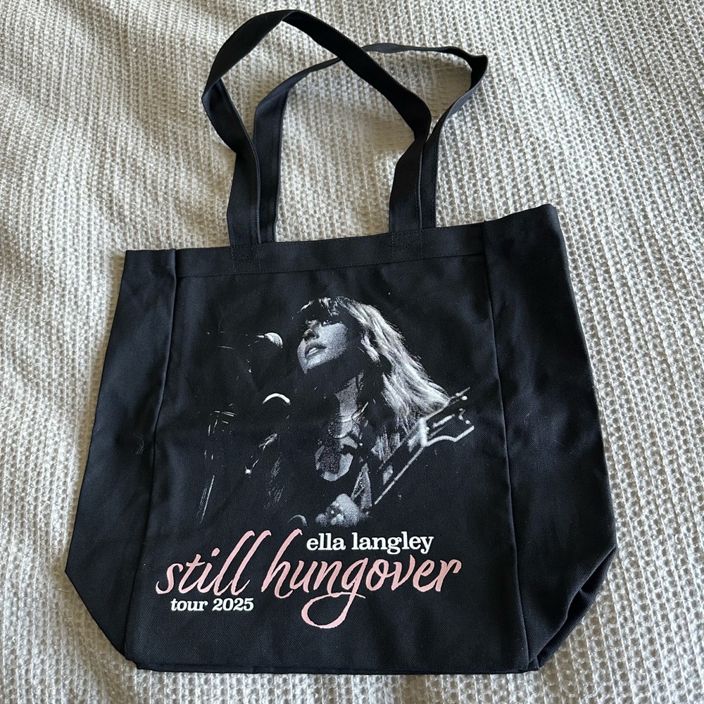 Ella Langley Black Tote Bag